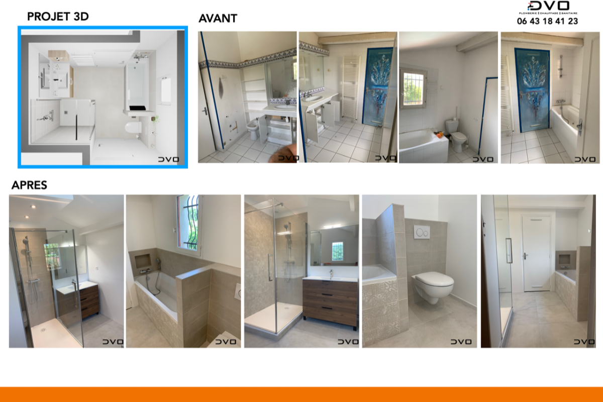 Illustration D.V.O   Plomberie / Chauffage / Sanitaire
