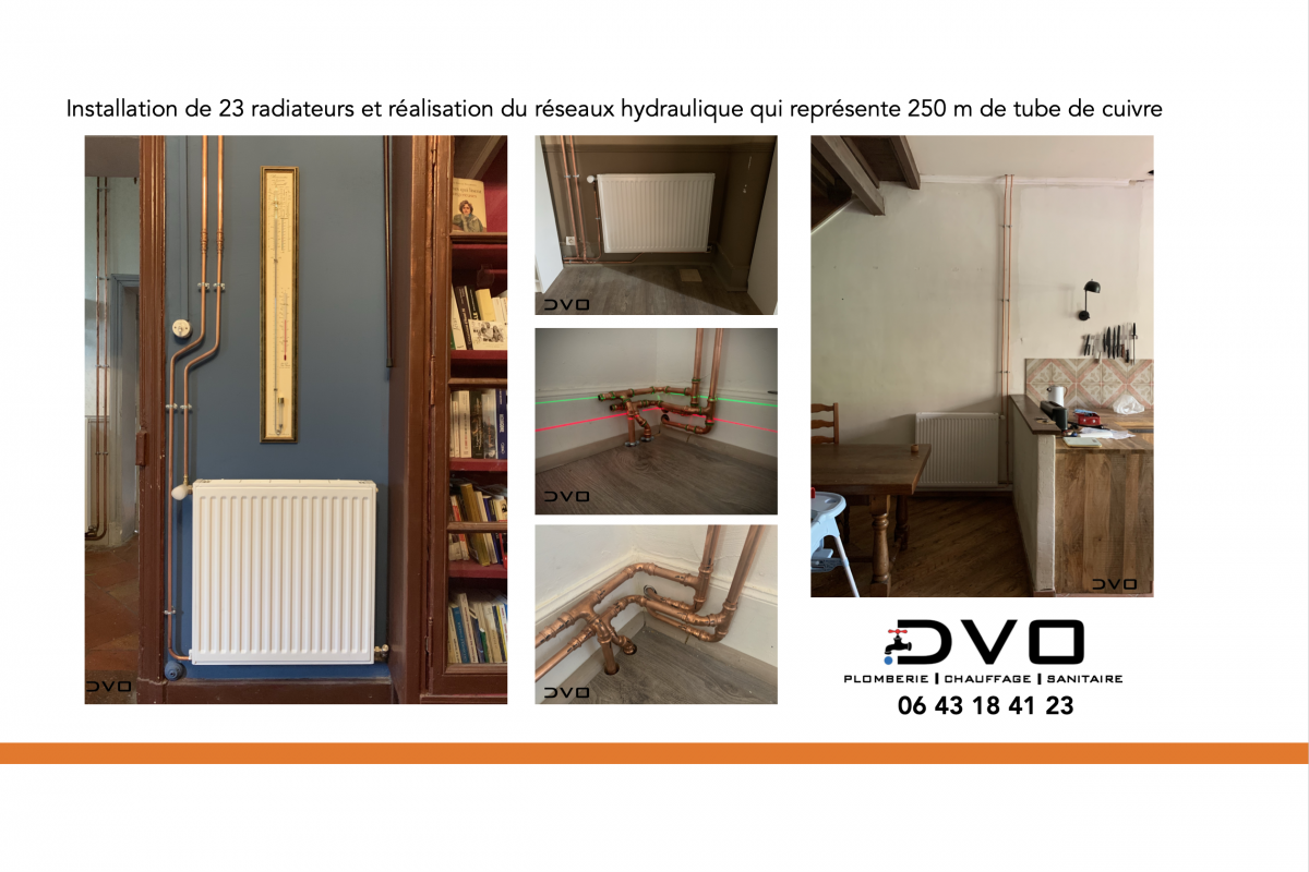 Illustration D.V.O   Plomberie / Chauffage / Sanitaire