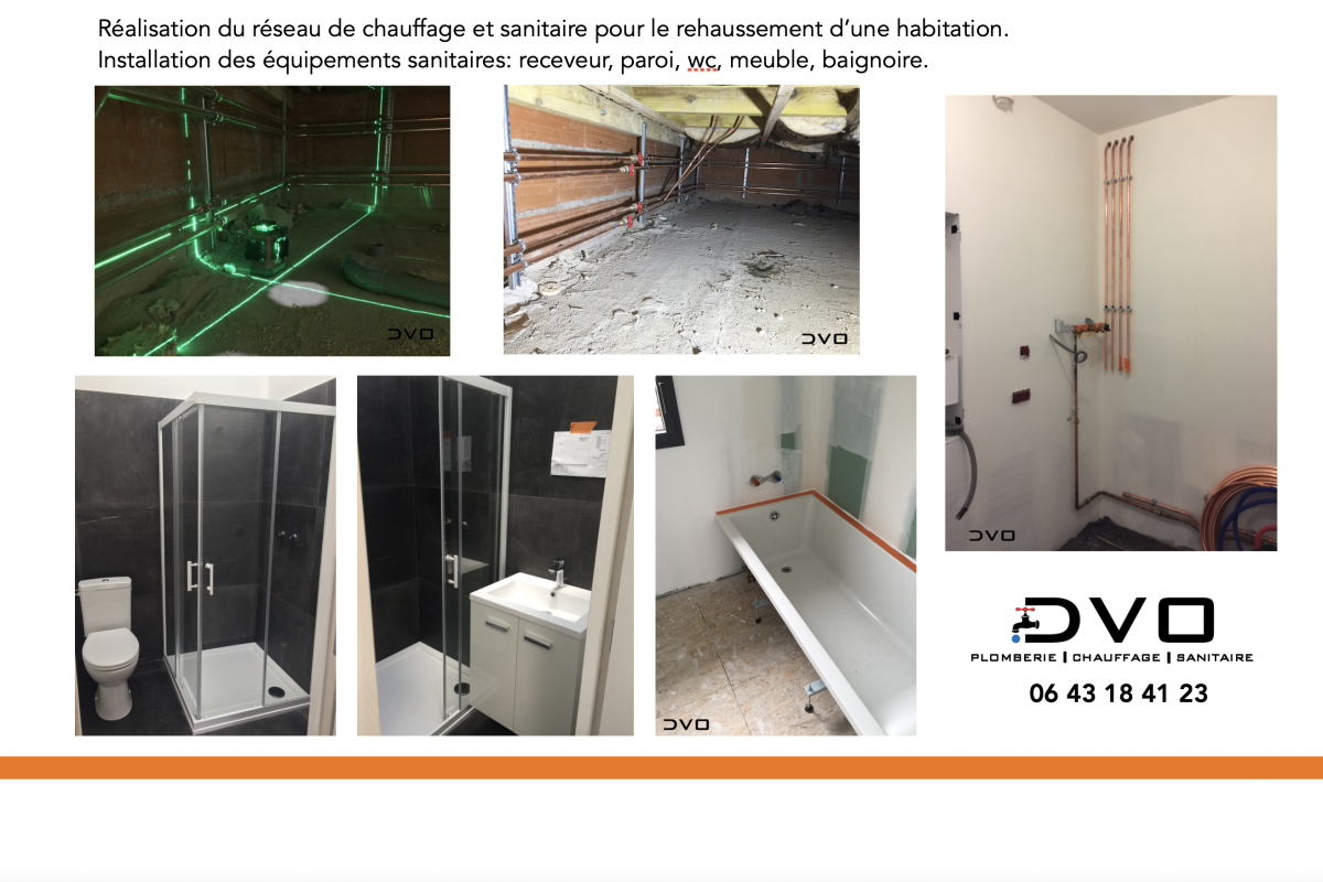 Illustration D.V.O   Plomberie / Chauffage / Sanitaire