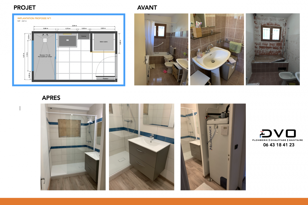 Illustration D.V.O   Plomberie / Chauffage / Sanitaire